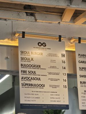 Menu photo 8 Burger Seoul Tacoma, WA