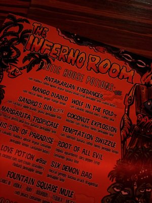 Menu photo 8 The Inferno Room Indianapolis, IN Menu photo 8 The Inferno Room Indianapolis, IN