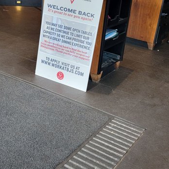 BJ's Restaurant & Brewhouse - a welcome back sign - Breweries Near Me - Bowie, Maryland BJ's Restaurant & Brewhouse - a welcome back sign - Breweries Near Me - Bowie, Maryland