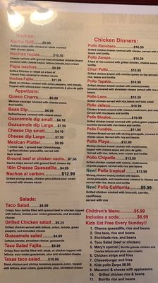 Menu photo 8 Camino Real Canton, IL Menu photo 8 Camino Real Canton, IL