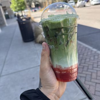 The Sen - Strawberry matcha latte - Coffee & Tea Near Me - Greenwood Village, Colorado The Sen - Strawberry matcha latte - Coffee & Tea Near Me - Greenwood Village, Colorado