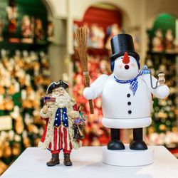 Christmas Shop - Photo of German Smoker and 250th Ornament