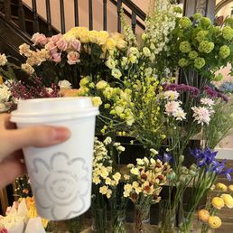 Latte and Flowers Latte and Flowers