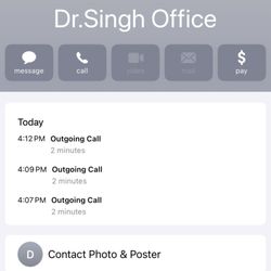 Hemanshu Patel, MD - Choice Medical Group - Called three more times. To finally get transferred to the department and for them to still not answer. Totaling 9 times calling for 30min.