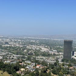 Universal City Overlook - Great view this afternoon