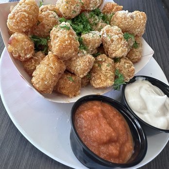 Heirloom Craft Kitchen - Truffle Tots - New American Near Me - Indio, California Heirloom Craft Kitchen - Truffle Tots - New American Near Me - Indio, California