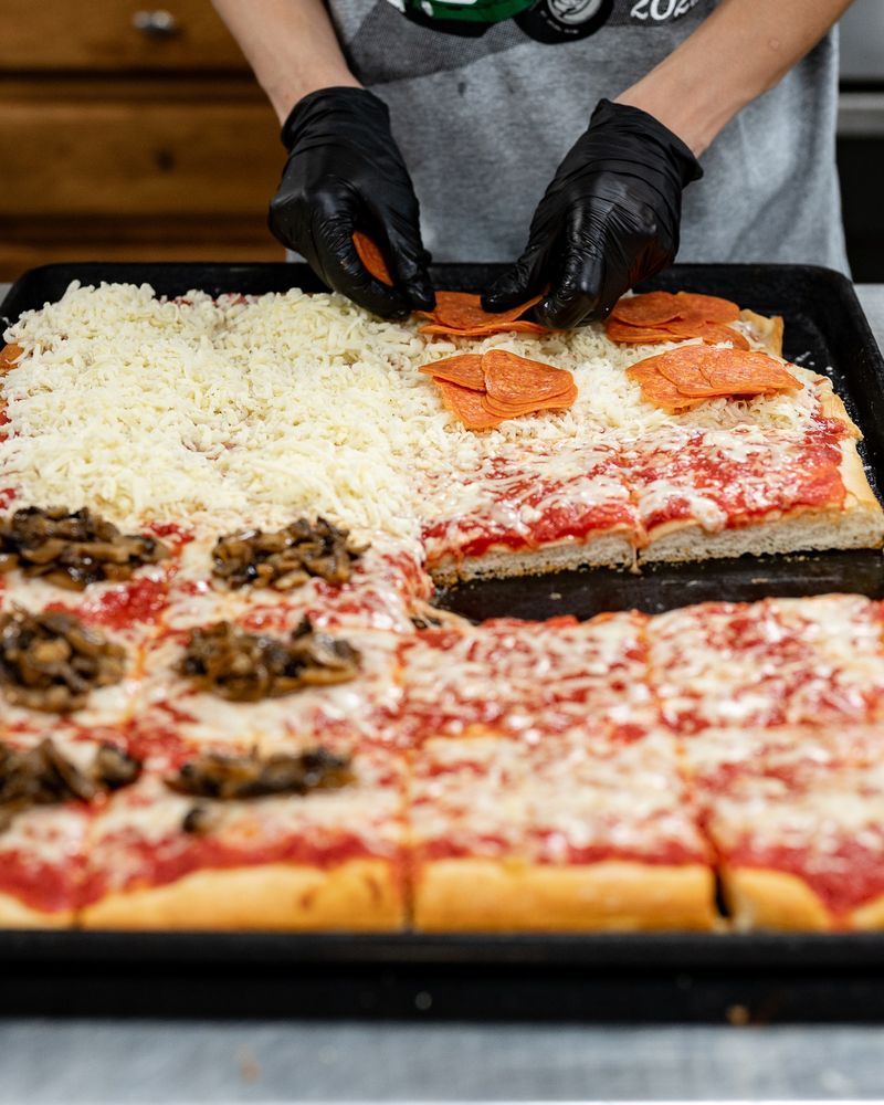 Food from D & J Pizzeria