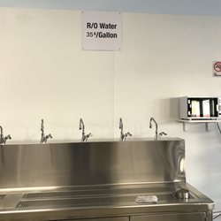 Alpha Water - RO dispensing table