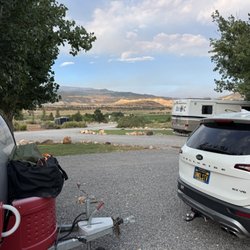 Thousand Lakes Rv Park - View south from my campsite, #42.