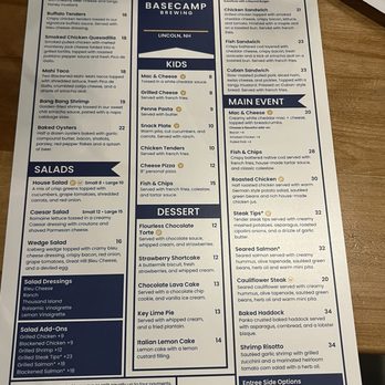 Basecamp Brewing - Brewpubs Near Me - Lincoln, New Hampshire