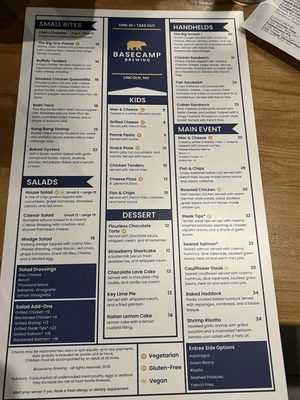 Menu photo 2 Basecamp Brewing Lincoln, NH