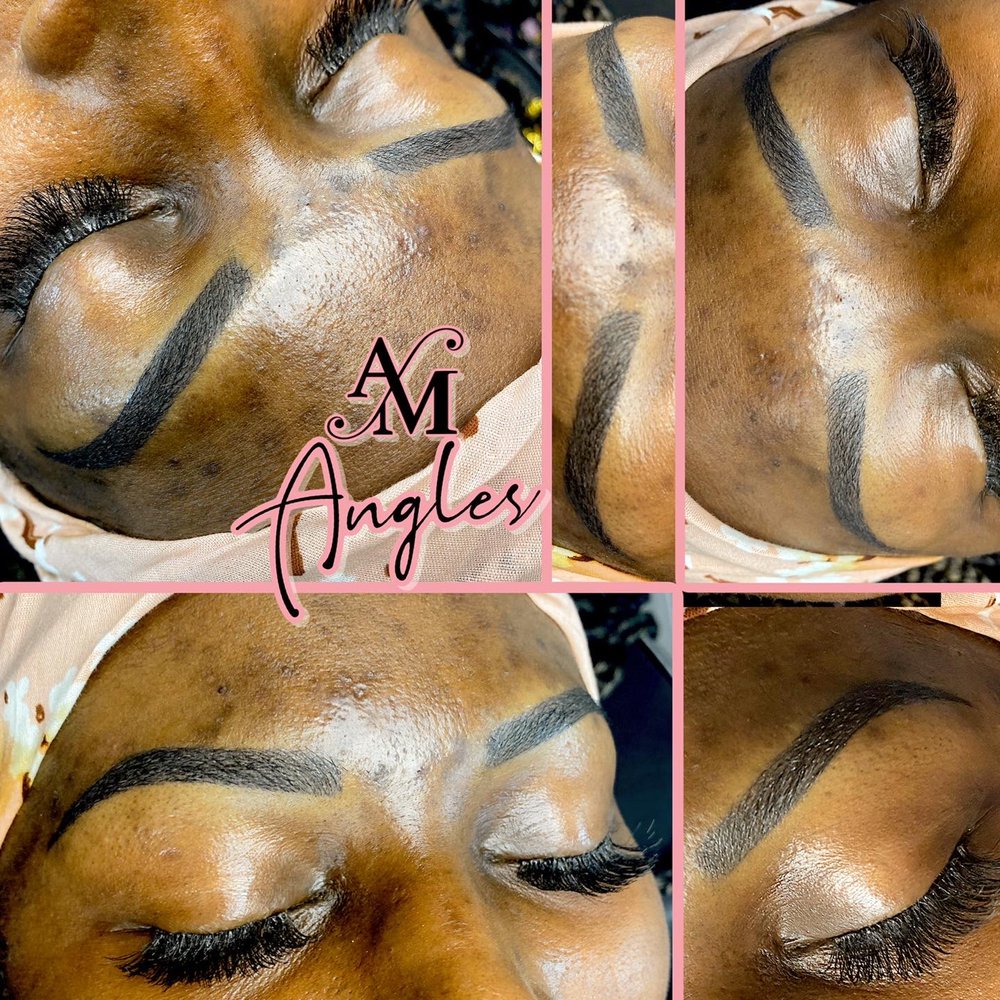 All Me Glam Spa Beautique Logo