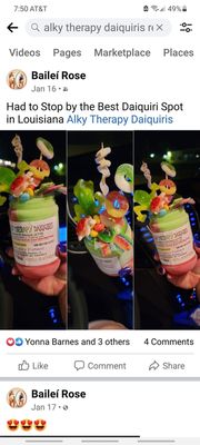 Alky Therapy Daiquiris & Desserts by null