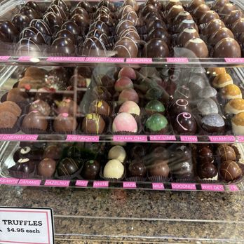 Lazy Dog Chocolateria - THEIR TRUFFLES ARE STUNNING - Ice Cream & Frozen Yogurt Near Me - Grass Valley, California