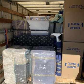Valley's Top Notch Moving - Well stacked truck. Stack could of gone higher but wasn't necessary. - Movers Near Me - Pacoima, California Valley's Top Notch Moving - Well stacked truck. Stack could of gone higher but wasn't necessary. - Movers Near Me - Pacoima, California