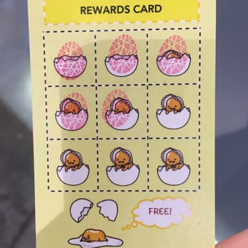 Cafe Eggstatic - Cutest stamp card ever!! - Bubble Tea Near Me - Burnaby, British Columbia Cafe Eggstatic - Cutest stamp card ever!! - Bubble Tea Near Me - Burnaby, British Columbia