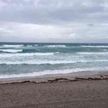 Boca Raton South Beach Pavilion - Definitely stormy now - Beaches Near Me - Boca Raton, Florida
