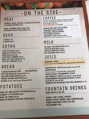 Menu photo 8 Citrus Diner Westmont, IL