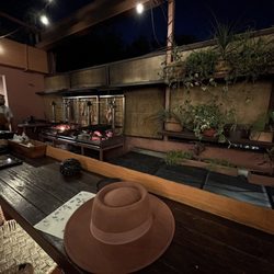 Aleli Rooftop - View at the bar of the cooking area