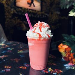 Stop N Go Cafe - Strawberry milkshake.