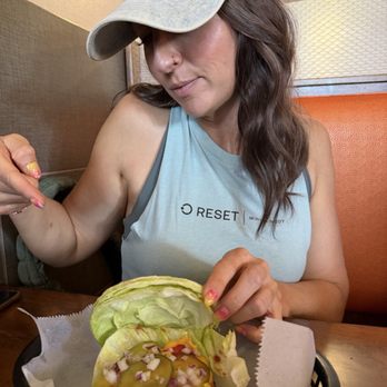 Paradise Valley Burger - Burger with lettuce wrap - Burgers Near Me - Tempe, Arizona