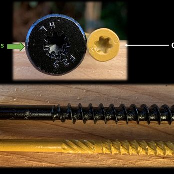 Chozen Gardens - Black thick screws are what I use in corners. Other businesses use the yellow decking screws. - Landscaping Near Me - Beaverton, Oregon Chozen Gardens - Black thick screws are what I use in corners. Other businesses use the yellow decking screws. - Landscaping Near Me - Beaverton, Oregon