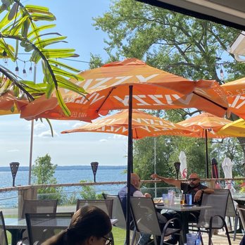 The Beach Lakefront Bar & Grill - Outdoor patio - American Near Me - Keswick, Ontario The Beach Lakefront Bar & Grill - Outdoor patio - American Near Me - Keswick, Ontario