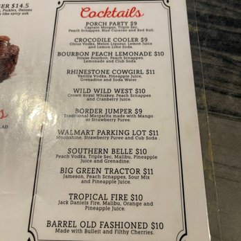 Kallans Bar and Grill - Cocktail menu - Bars Near Me - Sugarloaf, California