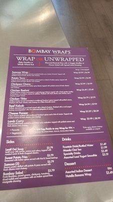 Menu photo 6 Bombay Eats Chicago, IL