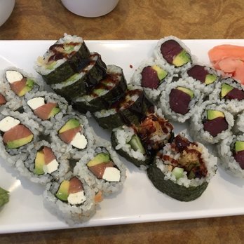 Sumo Japanese Sushi - The philly roll, tempura roll, and tuna roll. All very good. - Japanese Near Me - Memphis, Tennessee Sumo Japanese Sushi - The philly roll, tempura roll, and tuna roll. All very good. - Japanese Near Me - Memphis, Tennessee