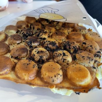 Nobibi - egg waffle $5.99 + oreo $1.00 = $6.99 - Ice Cream & Frozen Yogurt Near Me - Fullerton, California Nobibi - egg waffle $5.99 + oreo $1.00 = $6.99 - Ice Cream & Frozen Yogurt Near Me - Fullerton, California