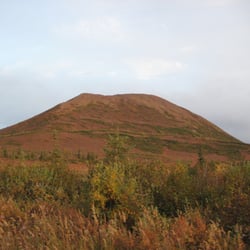 Donnelly Dome - Donnelly Dome at start of ascent