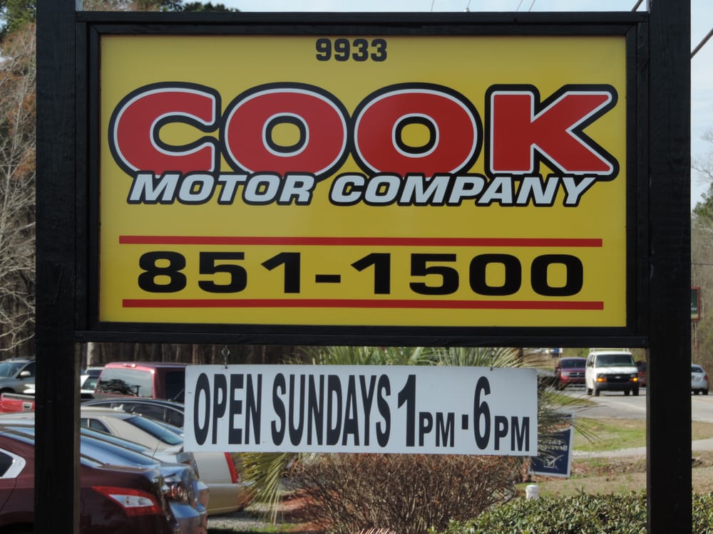 COOK MOTOR COMPANY Updated September 2024 9933 Hwy 78, Ladson, South Carolina Car Dealers