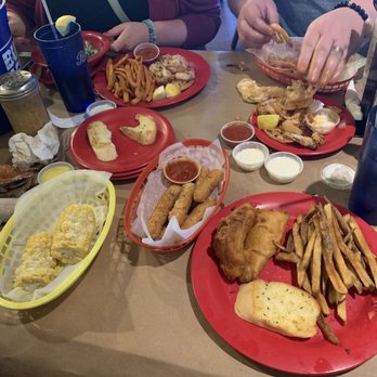 Crab Corner - We tried a little bit of everything. We were in a food coma. Yum. - Seafood Near Me - Las Vegas, Nevada