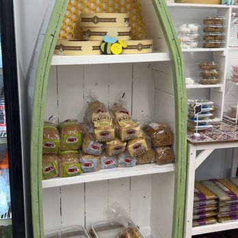 St Pete Bakery - shelves of food and snacks - Bakeries Near Me - St. Petersburg, Florida