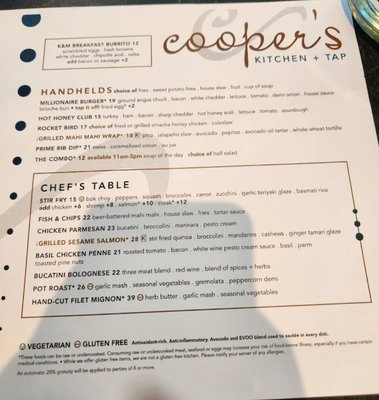 Menu photo 5 Cooper's Kitchen + Tap Las Vegas, NV Menu photo 5 Cooper's Kitchen + Tap Las Vegas, NV