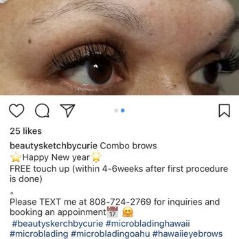 Beauty Sketch - My before picture from Curie's IG page. - Permanent Makeup Near Me - Honolulu, Hawaii Beauty Sketch - My before picture from Curie's IG page. - Permanent Makeup Near Me - Honolulu, Hawaii