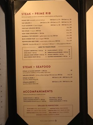 Menu photo 5 The Keg Steakhouse + Bar Toronto, ON Menu photo 5 The Keg Steakhouse + Bar Toronto, ON
