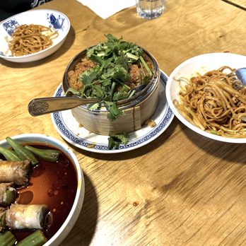 Birds of a Feather - steamed pork ribs (center) - Szechuan Near Me - Brooklyn, New York