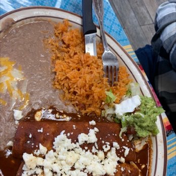 El Rinconcito - Mole enchikadas - Mexican Near Me - Hollister, California