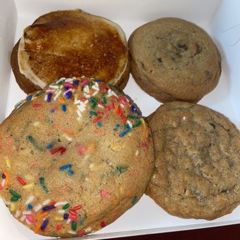 Half Baked Goodness - Huge yummy cookies. The Celebration cookie was humongous - Desserts Near Me - Sacramento, California Half Baked Goodness - Huge yummy cookies. The Celebration cookie was humongous - Desserts Near Me - Sacramento, California