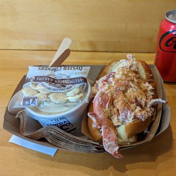 Wicked Lobsta - Manager's Cold Lobstah Roll special. - Seafood Near Me - Boston, Massachusetts Wicked Lobsta - Manager's Cold Lobstah Roll special. - Seafood Near Me - Boston, Massachusetts