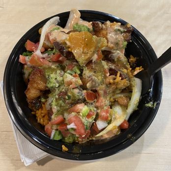 MofonGo - Carne Frita (Fried Pork) MofonGo - Puerto Rican Near Me - New Haven, Connecticut