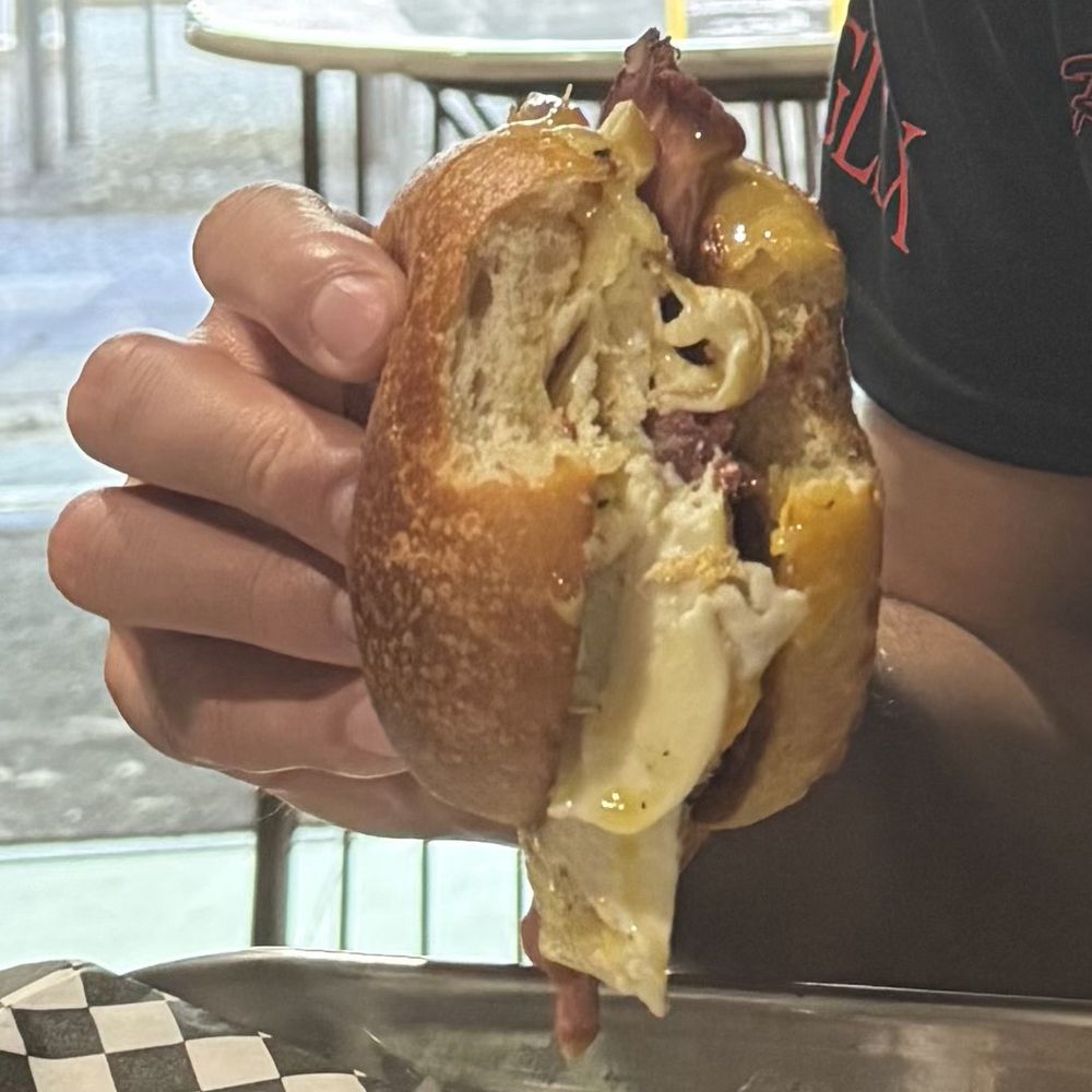 Burnside Coffee Bar - Breakfast sandwich with tri tip - Coffee & Tea Near Me - Sacramento, California Burnside Coffee Bar - Breakfast sandwich with tri tip - Coffee & Tea Near Me - Sacramento, California