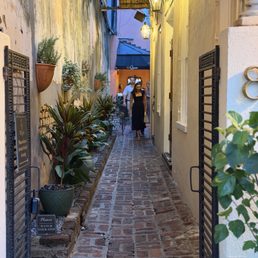 Alley entrance