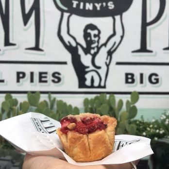 Tiny Pies - Strawberry basil pie! - Desserts Near Me - Austin, Texas