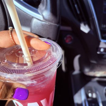 CAVA - Blueberry lavender lemonade - Salad Near Me - Dallas, Texas