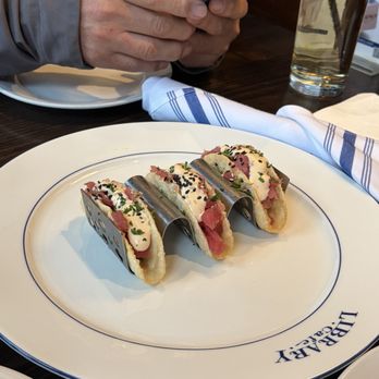 Library Café - Ahi Poke Tuna Tacos - Cocktail Bars Near Me - Farmingdale, New York Library Café - Ahi Poke Tuna Tacos - Cocktail Bars Near Me - Farmingdale, New York