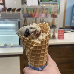 Cherry Garcia. A $12 cone. No joke. Cherry Garcia. A $12 cone. No joke.