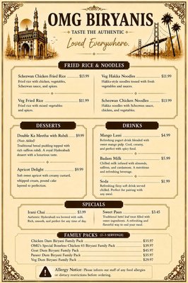Menu photo 5 OMG Biryanis Fremont, CA Menu photo 5 OMG Biryanis Fremont, CA